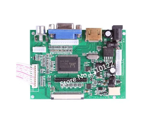 Skylarpu 8-дюймовый полный ЖК-дисплей AT080TN52 HDMI/VGA/2AV плата драйвера Сенсорная панель