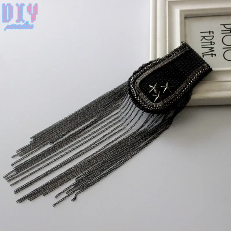 2 шт. брошь на плечо с бусинами и кисточками|Значки| |