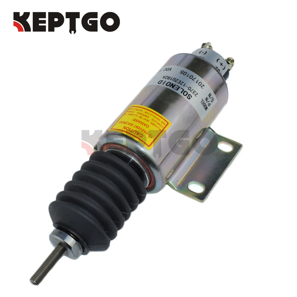 12V Shutoff Solenoid Valve 2370-12E2U1B2A 2300-1503 For Woodward 3 Terminals | Обустройство дома