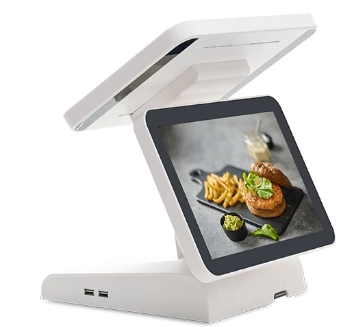 12 дюймовый двойной ЖК экран touc android pos терминал планшет Электронная карта