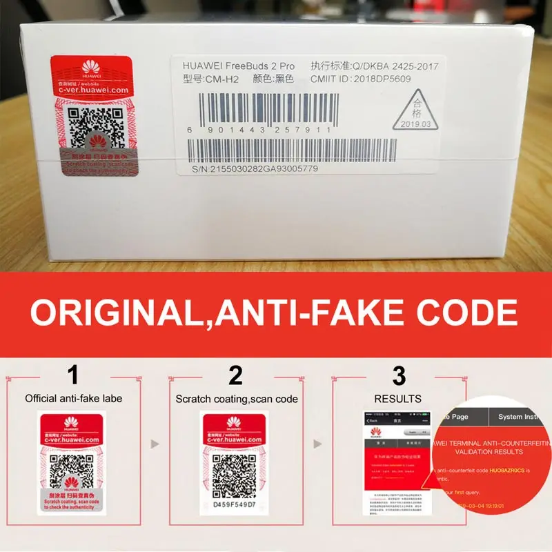 HUAWEI FreeBuds 2 Pro Bluetooth 5,0 беспроводной наушники с микрофоном Музыка Touch водостойкая гарнитура Handfree динамический