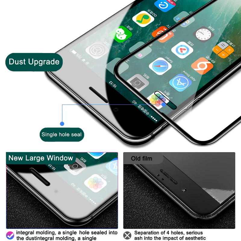 Защитная пленка JOYCE для iPhone 7 Plus 6 8 тонкая полноэкранная защитная | Мобильные