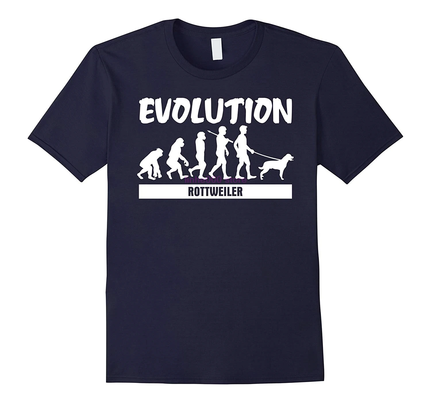 Брендовая мужская рубашка Evolution Rottweiler футболка для любителей собак|Мужские