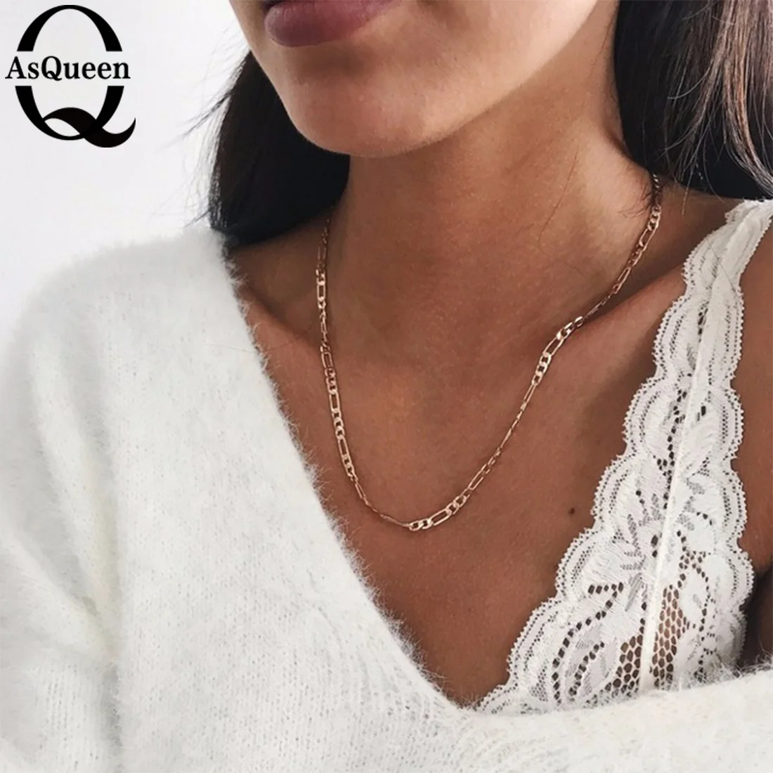 

New Fashion Women Charm Jewelry for Minimalist Chains Necklace Gifts