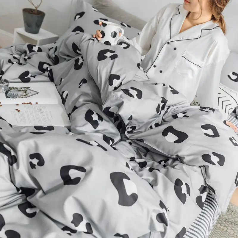 Pure cotton bedding four sets of sheets and quilts Duvet Cover | Дом и сад