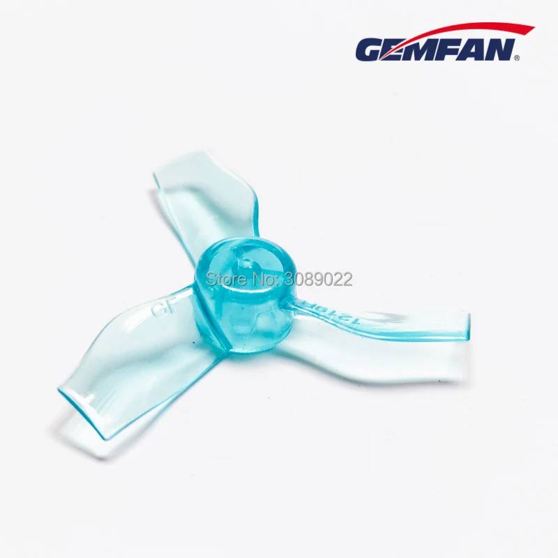 32 шт./16 пар GEMFAN 1219 3 лезвия PC пропеллер 31 мм 0,8 мм/1 мм CW CCW бесщеточный двигатель FPV пропеллеры для 0703-1103 FPV RC Drone
