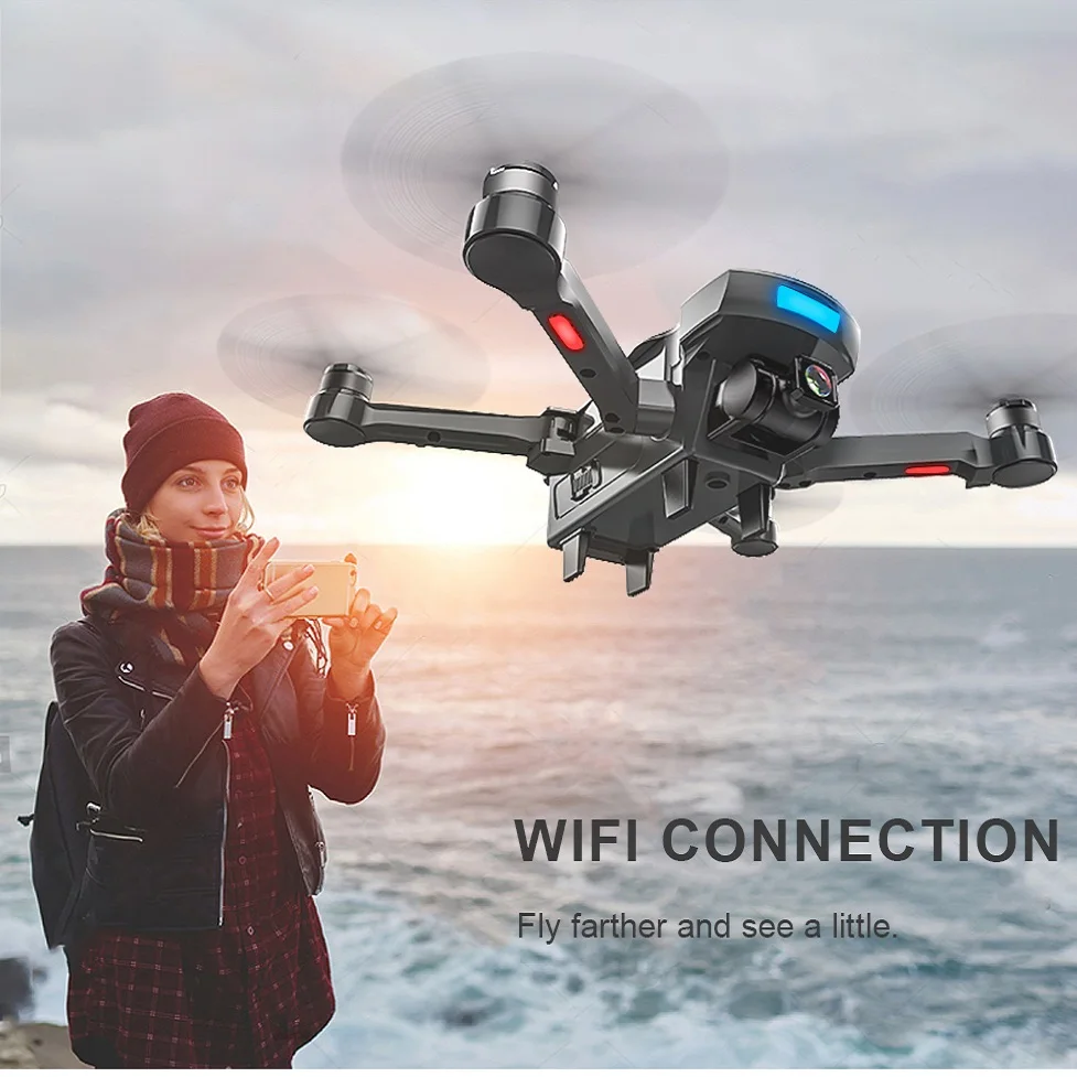 CG033 Квадрокоптер с дистанционным управлением Wi Fi FPV 1080 P Gimbal Servo Камера Дрон GPS