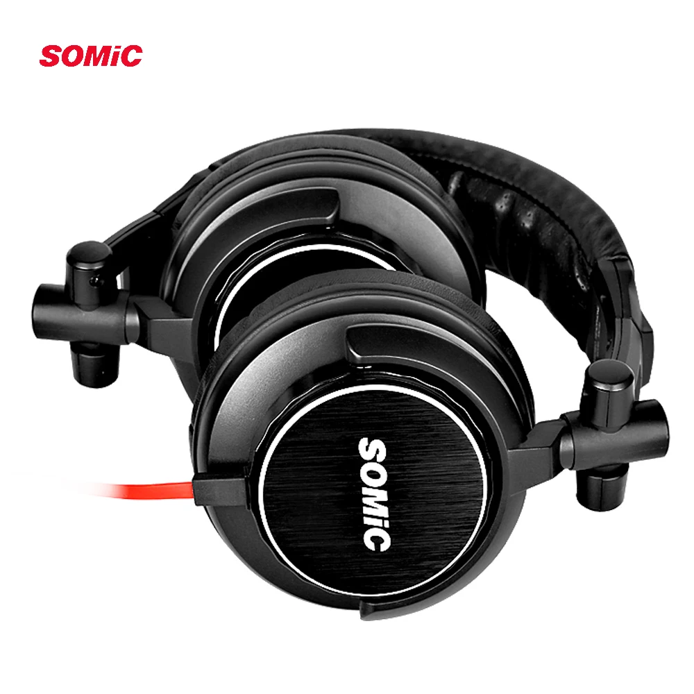 SOMIC MM185 DJ deep bass headphones HIFI earphone 3.5mm plug music headset for computer PC phone mp3 | Электроника