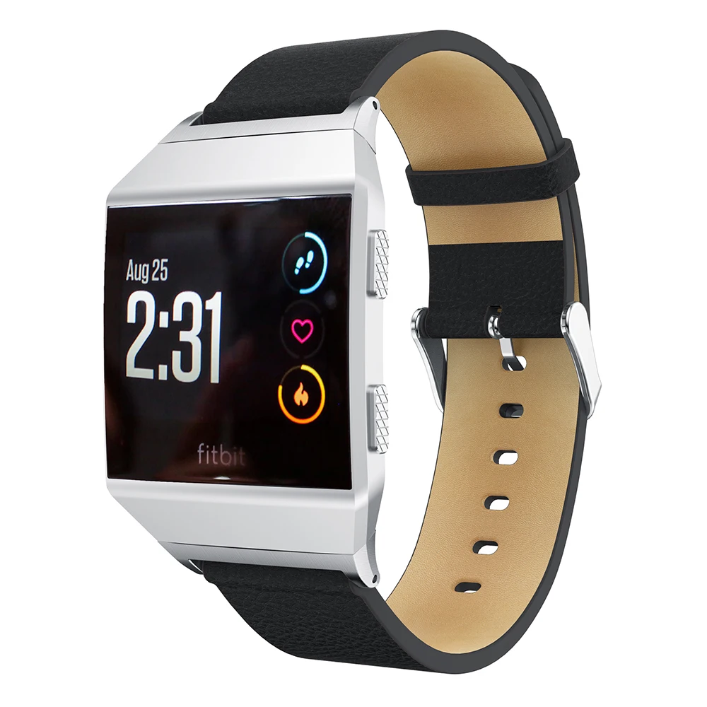 Сменный спортивный ремешок для Fitbit Ionic перфорированный кожаный аксессуар