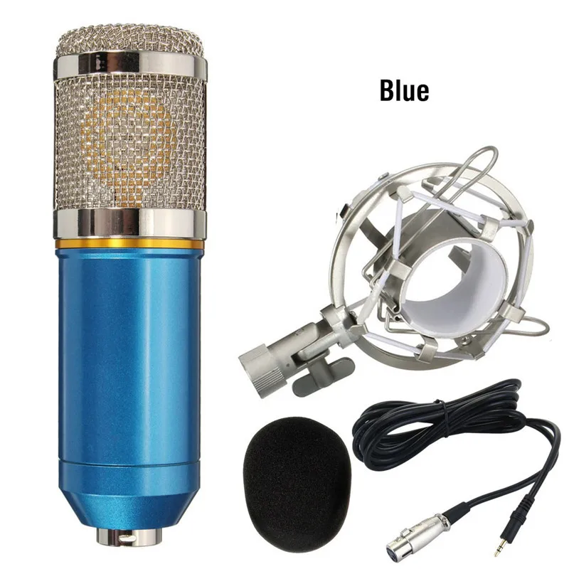 Профессиональный конденсаторный микрофон KTV BM 800 Cardioid Pro Audio Studio Vocal Запись Караоке