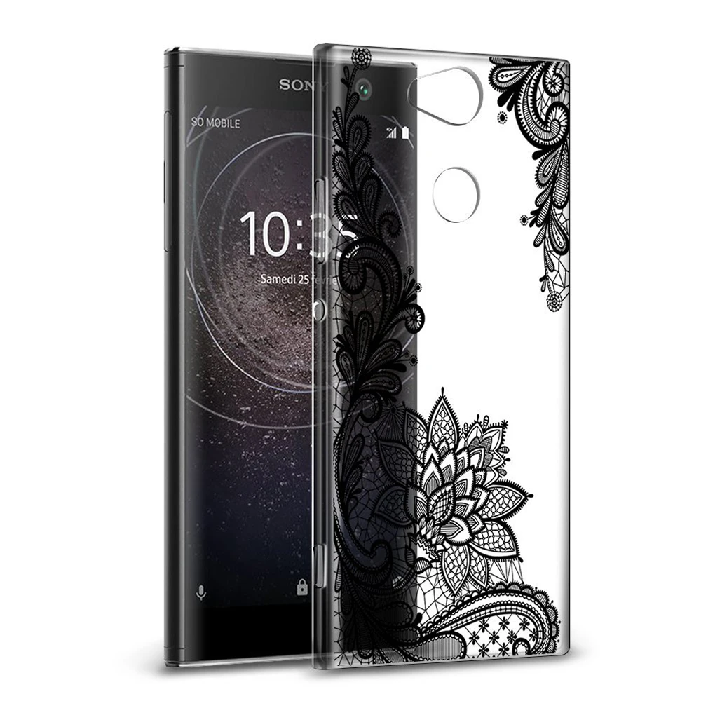 Чехол YIESOM для Sony Xperia L1 L2 XA XA1 XA2 Ultra Plus XZ1 Compact E5 мягкий силиконовый чехол из ТПУ