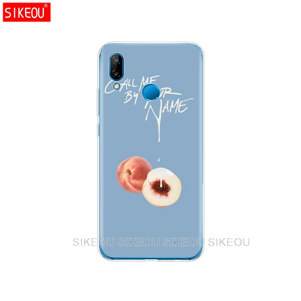 Силиконовый чехол для телефона Huawei P20 P7 P8 P9 P10 Lite Plus Pro 2017 P Smart call me по вашему имени |