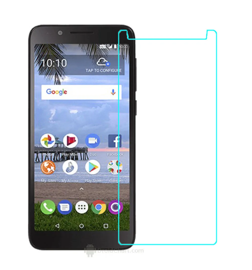 Закаленное стекло для Alcatel U5 премьер экран протектор U 5 защитный плёнки крышка 1X