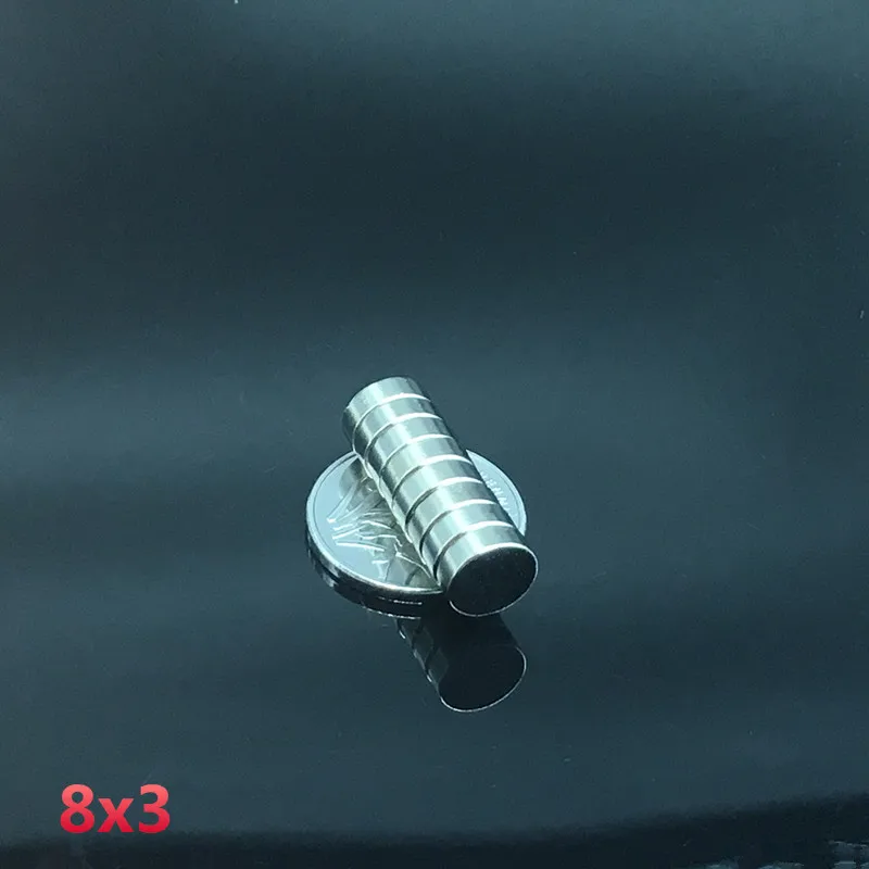 100 шт. неодимовый магнит сильный редкоземельный s NdFeB постоянный круглый