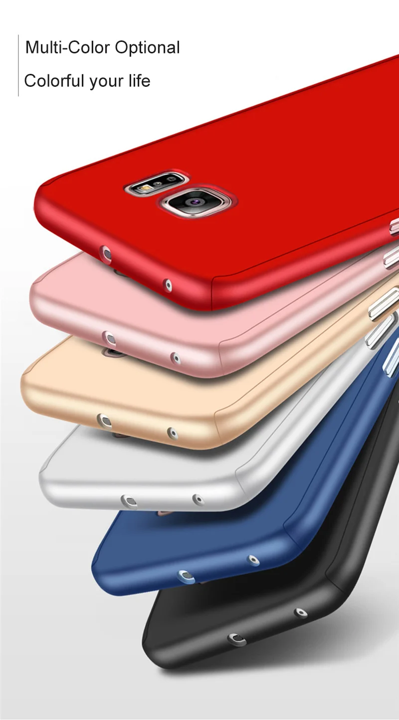 GXE Роскошный 360 полная защита защитный чехол для Samsung Galaxy A3 A5 A7 2017 2016 J2 Prime J3 J5 J7 J330 J530
