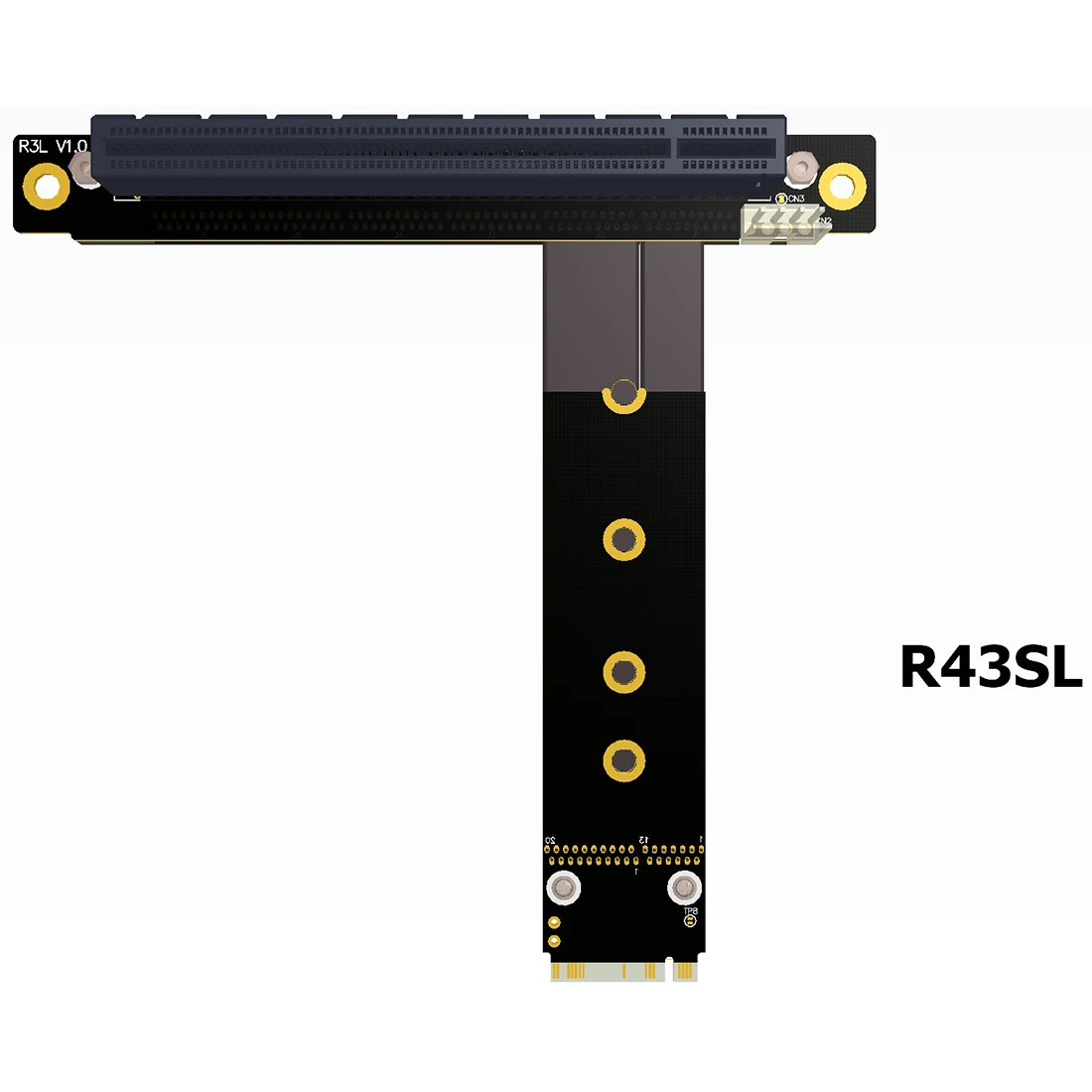 Карта расширения для BTC Mining M2 2230 2280 PCI E 3 0 32G/bps M.2 NGFF NVMe на PCIe x16 кабель SATA