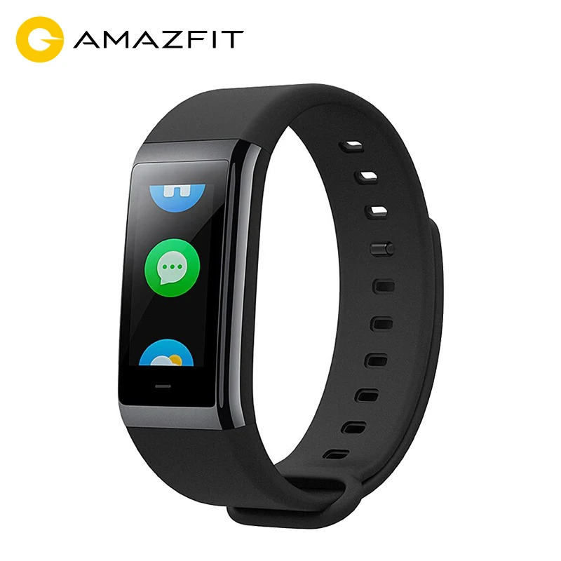 Английская версия Huami Amazfit Cor MiDong умный Браслет Оригинальный 5ATM водостойкий 2.5D