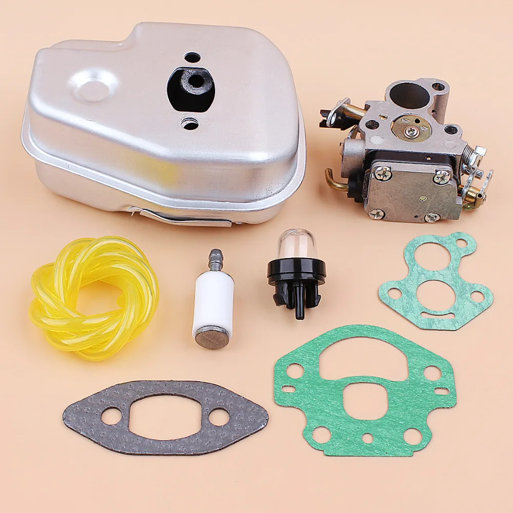 Carburetor Muffler Gasket Fuel Hose Filter Kit Fit HUSQVARNA 240 240E 235 235E Gas Chainsaw Parts 545180843 574719402 | Инструменты