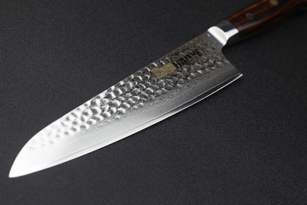 HAOYE 8 5 дюймов Дамасская сталь японский vg10 нож шеф повара Gyuto Острый кухонный мясо