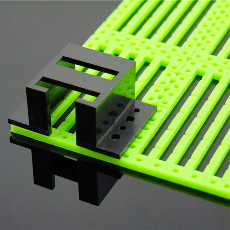 2PCS Mini 130 180 Micro Motor Mount Set black Plastic Fixed Bracket Gearbox Toy Car Accessories | DC