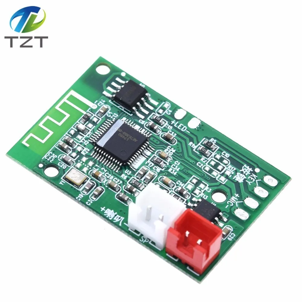 TZT 1 шт. моно 3 Вт Мини Bluetooth 4 2 Плата усилителя динамика Класс D аудио Телефоны