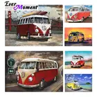 Алмазная живопись Ever Instant для дома автомобиль автобус, алмазная вышивка, алмазная вышивка крестиком, полноразмерная мозаика сделай сам ASF861