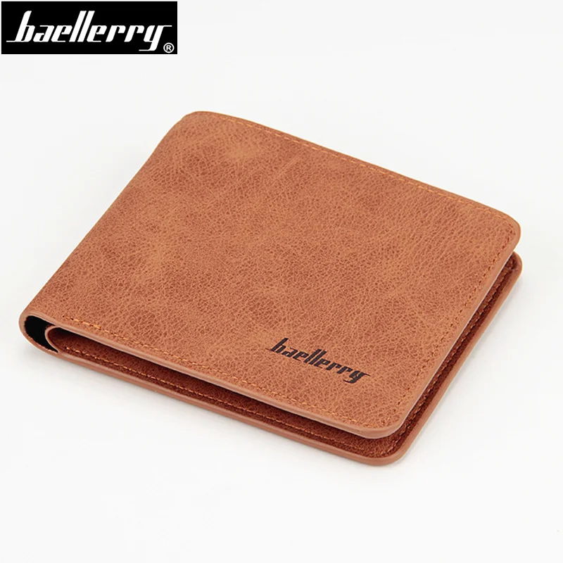 

Fashion Short Wallet Men Soft Leather Men Wallets With Card holder Brand Design Short Wallet for Male Multi-function purse !!