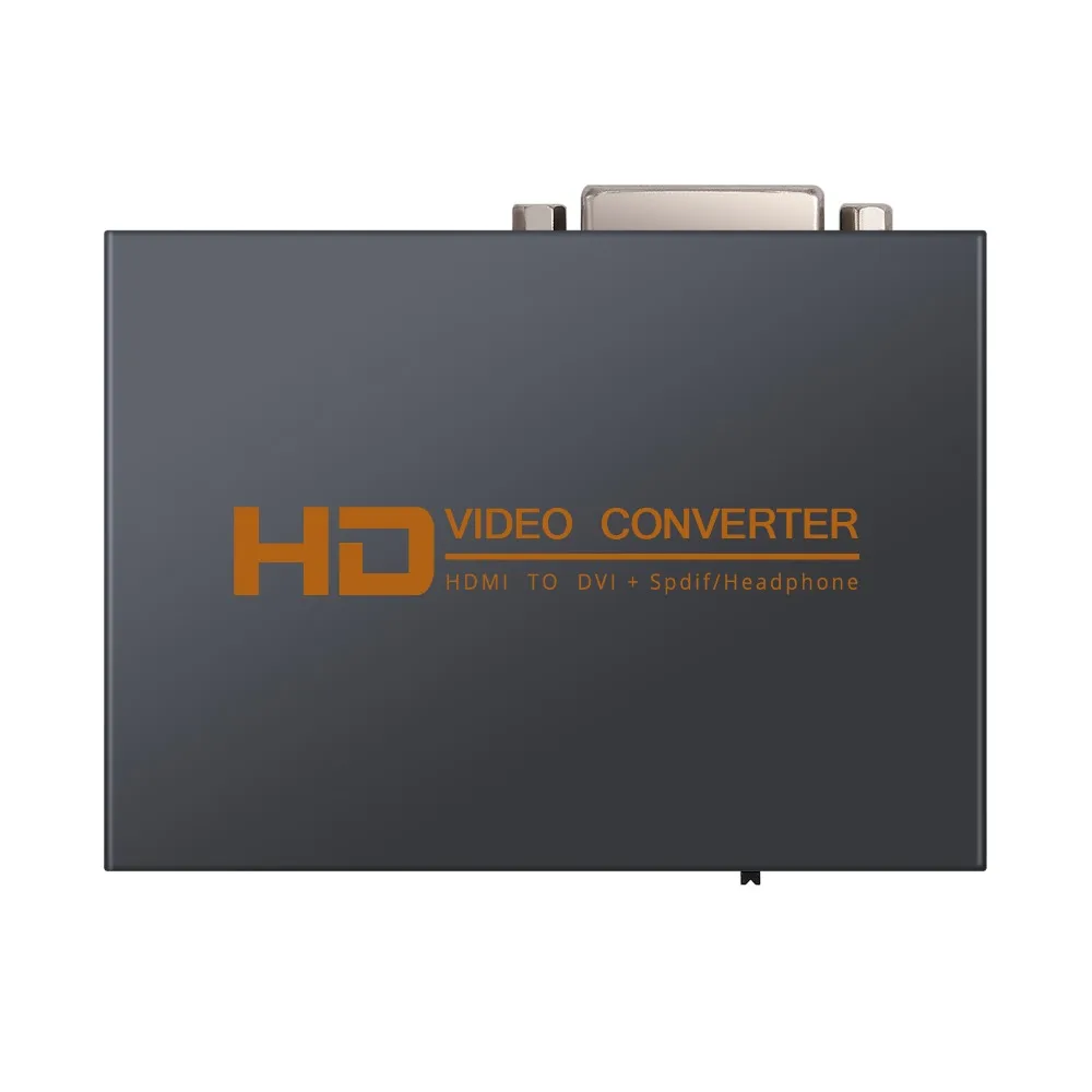 PROZOR HDMI совместимый с DVI конвертер для оптического TOSLINK SPDIF + 3 5 мм разъем цифровой
