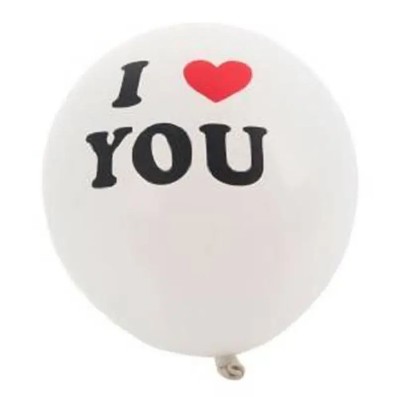 10 шт./лот 12 дюймов латексные шары прочный I LOVE YOU жемчужные Globos баллонов для