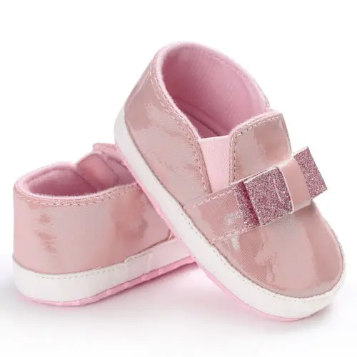 Newborn Toddler Infant Cute Baby Girls Boys Solid Crib Shoes Walk Booties Boot Sandals Sequins | Детская одежда и обувь