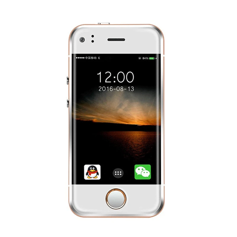 Оригинальный soyes 6 s Супер Мини Android Smart мобильный телефон MTK6572 Dual Core SIM ожидания