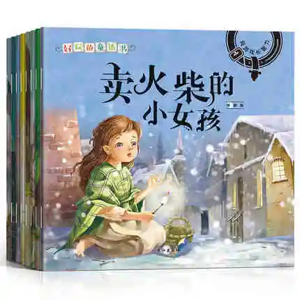 

8pcs short story book without pin yin and colorful pictures