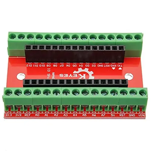 Плата расширения NANO IO Shield для Arduino | Электронные компоненты и принадлежности