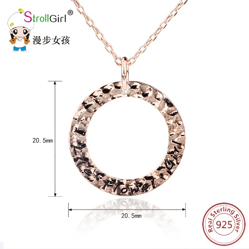 925 стерлингового серебра персонализированные пользовательские выдалбливают