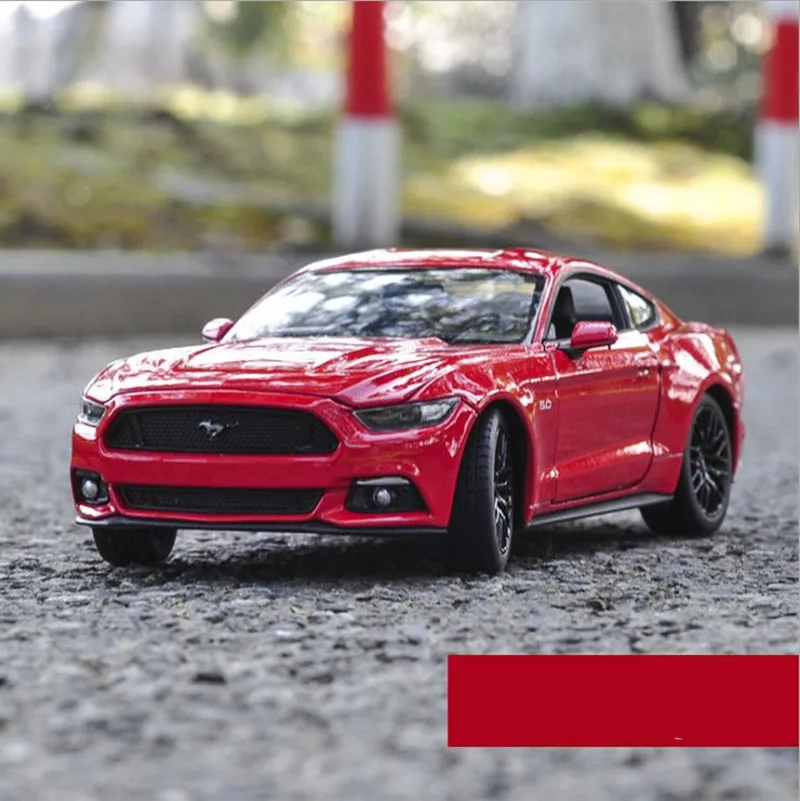 1:24 передовая Игрушечная машина из сплава Ford mustang GT литая под давлением