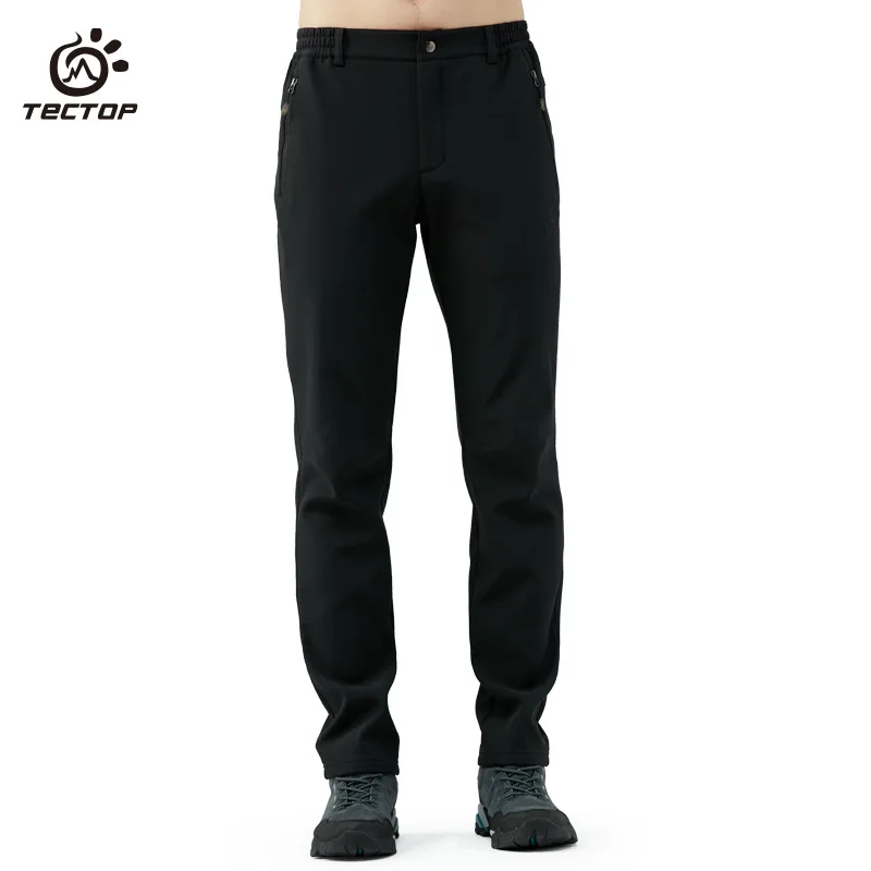 

TECTOP новые мужские зимние рыболовные водонепроницаемые флисовые брюки для кемпинга треккинга на открытом воздухе походов альпинизма катан...