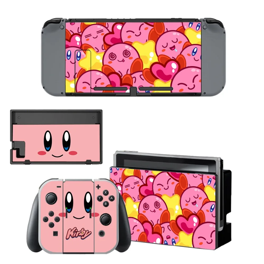 Наклейка на кожу Kirby Star allions vinilo для Nintendo doswitch наклейка s skins Switch NS консоль Joy Con
