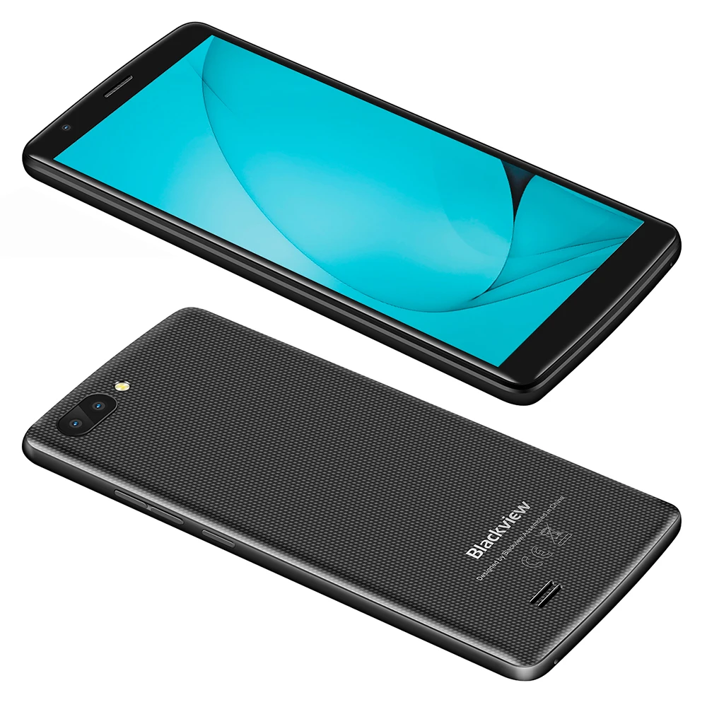 Оригинал Blackview A20 смартфон 18:9 5 &quotHD Android Go двойной сзади Камера 1 ГБ + 8 MT6580M 5MP 3g gps WCDMA