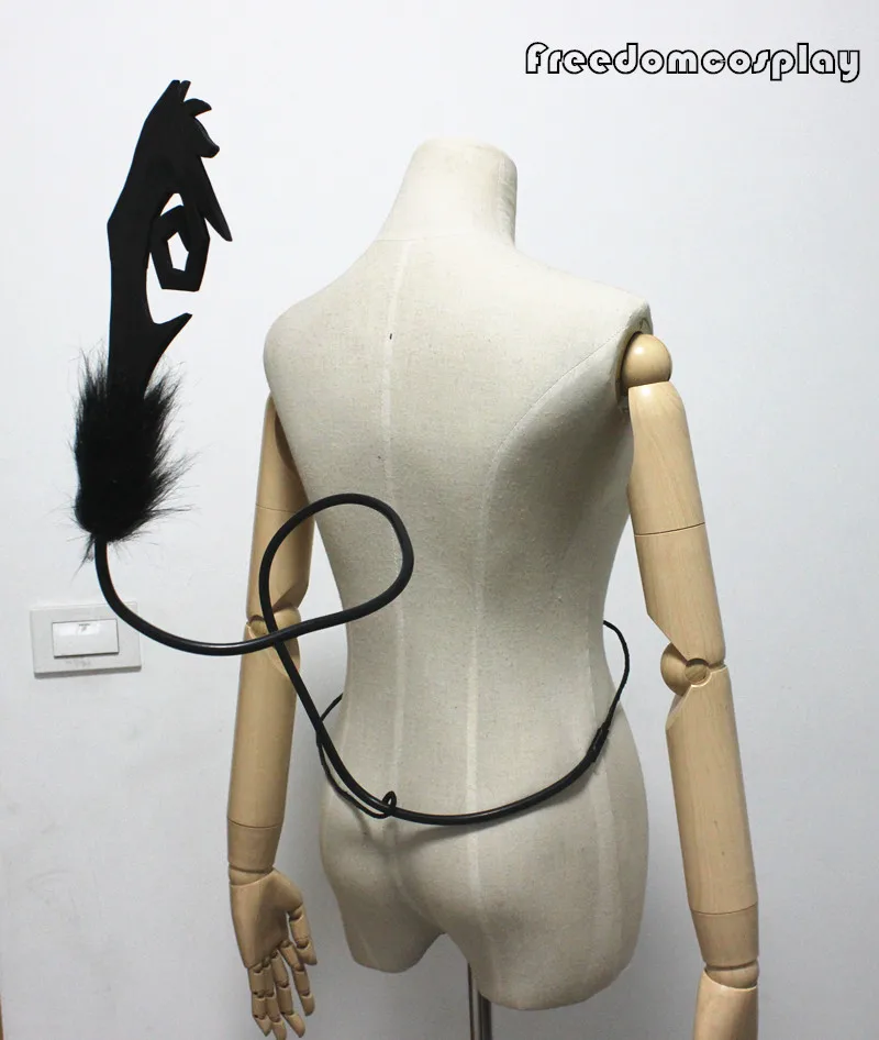 Ао нет синего экзорциста Окумура Рин Косплей черный хвост|cosplay tail|tail cosplayao no exorcist