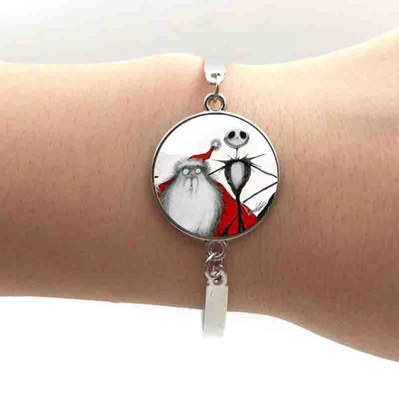Винтажные романтические браслеты с изображением скелета Джека и мисс Салли