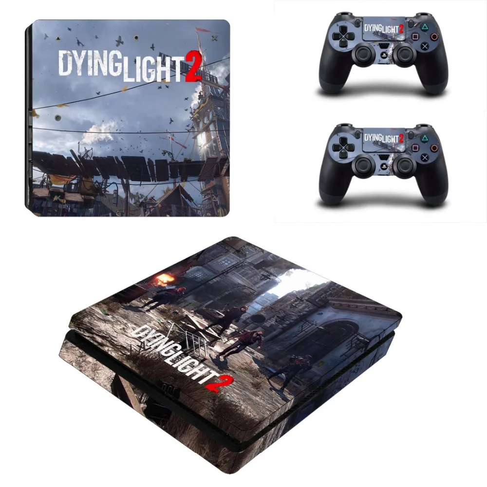 Умирает светильник 2 PS4 тонкий переводная картинка наклейка для Sony PlayStation 4