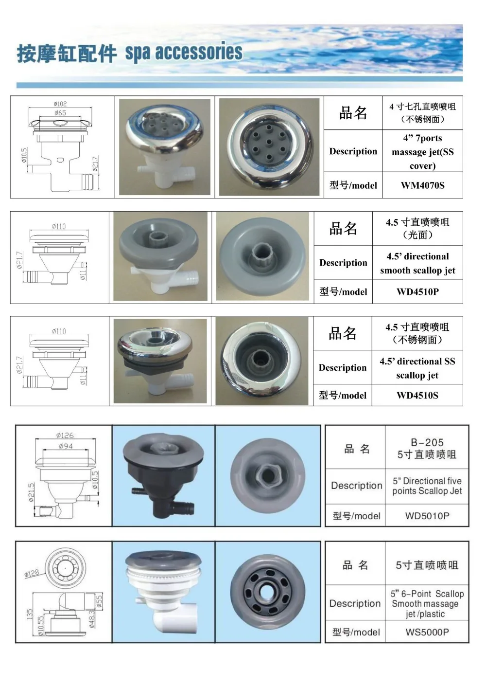 4 дюймовый и ротальный струи для горячей ванны как пластика так спа капсула из