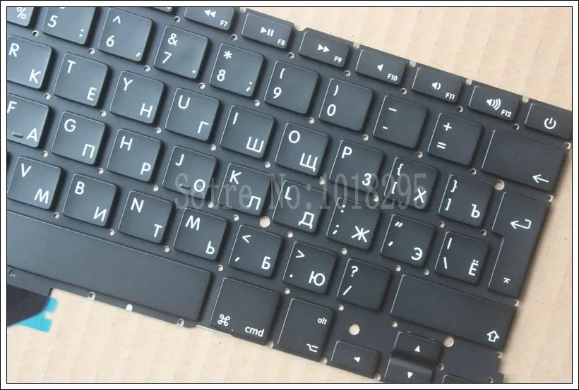 Русская новая клавиатура для ноутбука Apple Macbook Pro Retina 13 дюймов A1502 ME864 ME865 ME866 RU |
