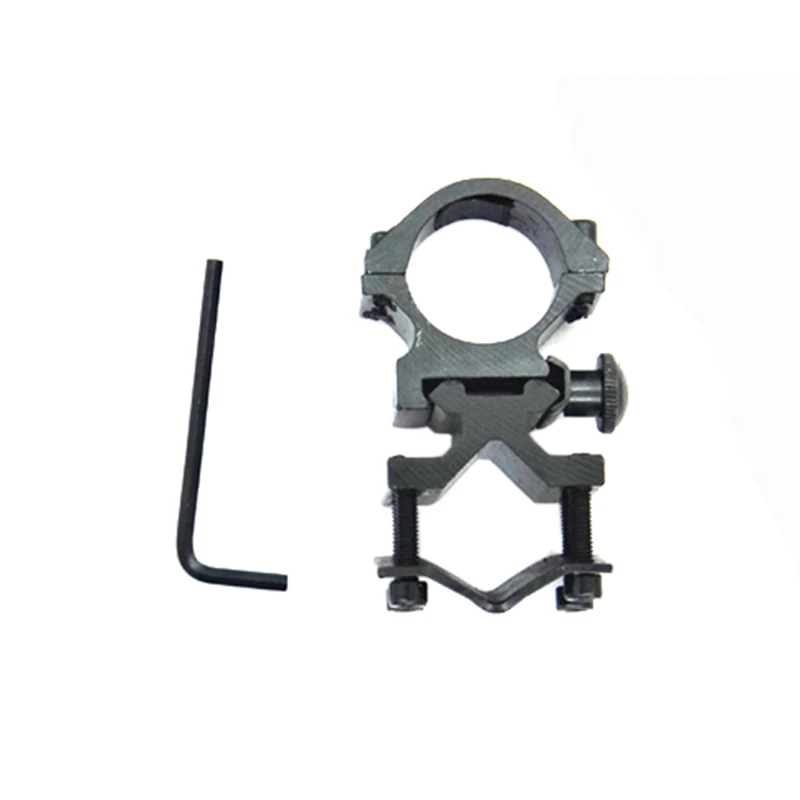 Держатель для фонарика 25 мм прицел кольцо 20 рельсовая направляющая лазерного