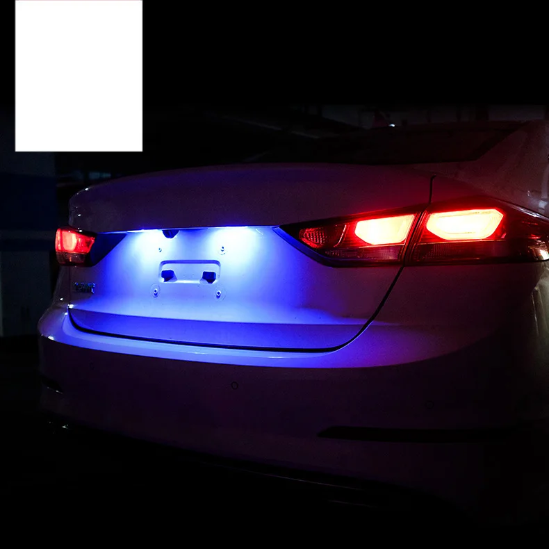 Lsrtw2017 led номерного знака автомобиля светильник для hyundai elantra