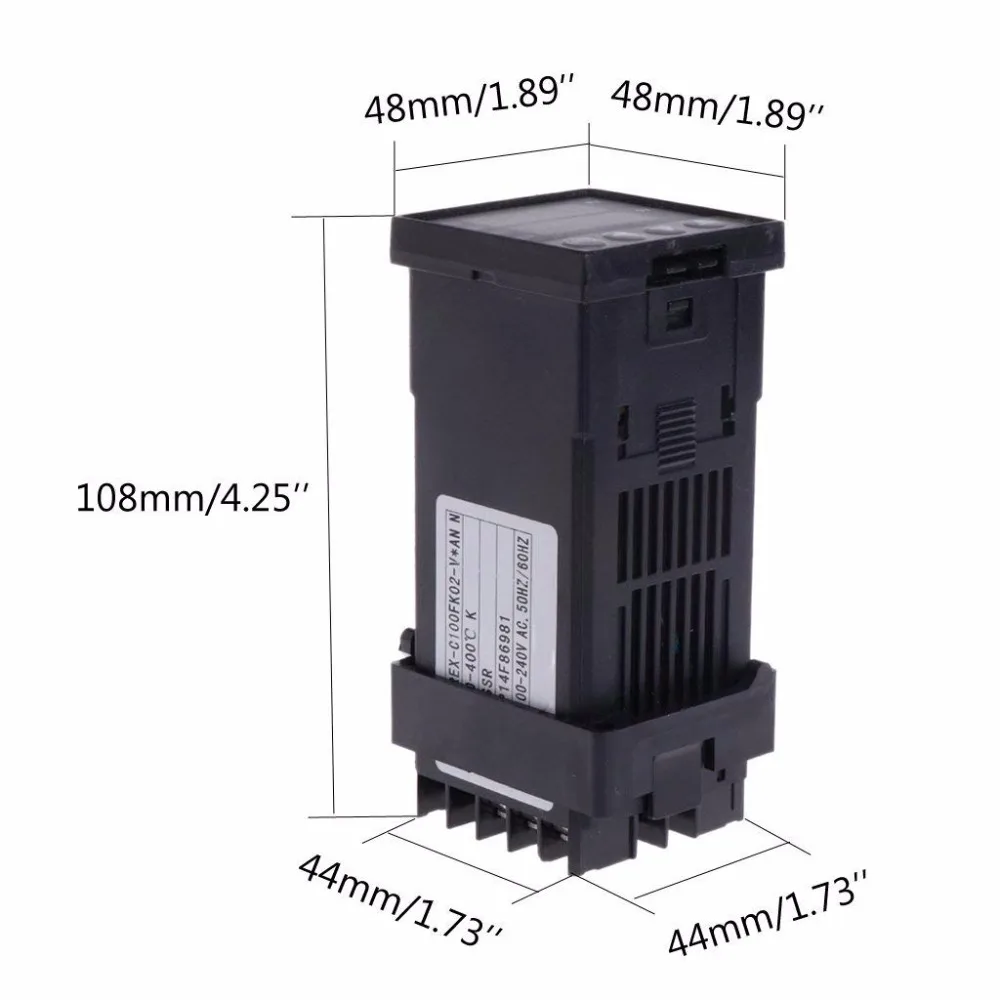 ПКК REX C100 C100FK02 M * DA цифровой PID Контроль температуры контроллер термостат реле