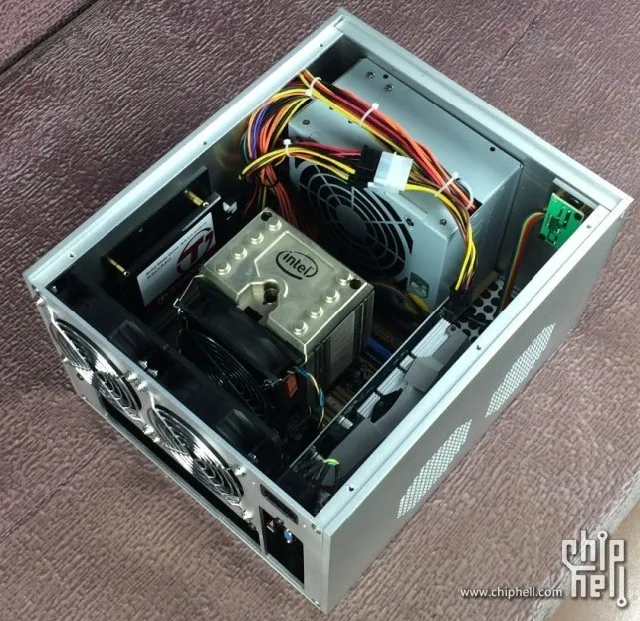 Чехол BZ17 ITX для компьютера алюминиевый материал CNC компьютерное шасси усилитель