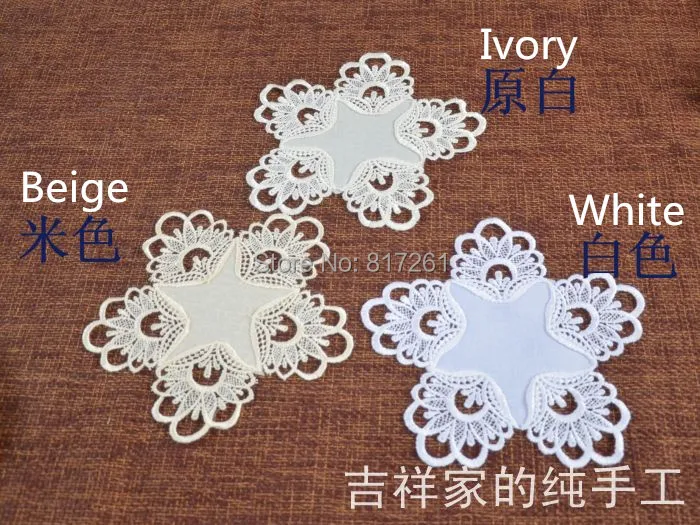 2014 Бесплатная доставка Новое поступление Кружевная салфетка для свадебного