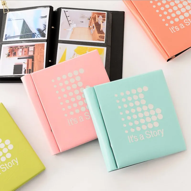 DIY100 Pockets Polaroid Фотоальбом 4 дюймов Ice Dot серия мини мгновенная картина семейная память детский альбом для скрапбукинга инсет альбом