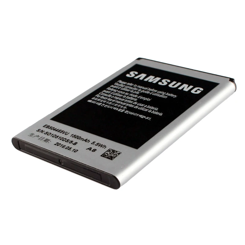 Оригинальный аккумулятор Samsung EB504465VU для S8530 S8500 I8700 B7330 I329 B7620 i5700 W799 i5800 I5801 1500